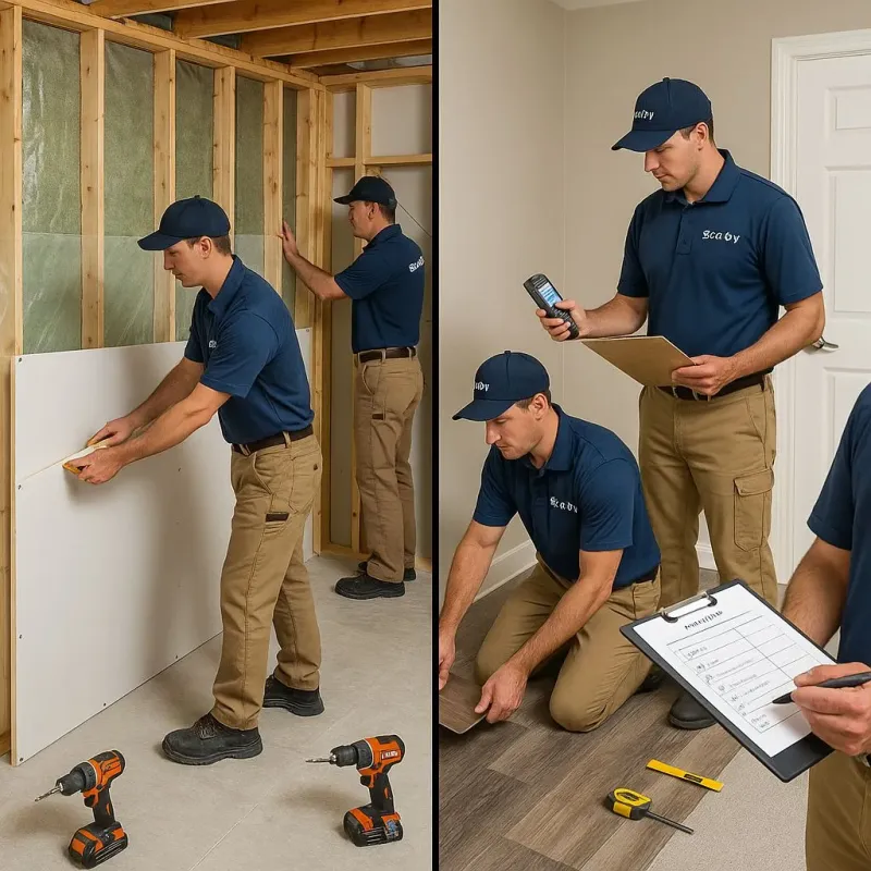 Repairs and Reconstruction process in Greene County, TN